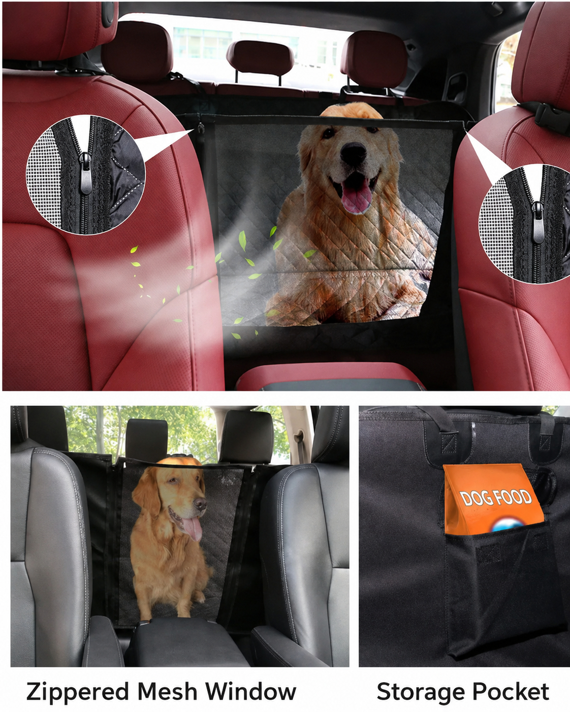 PawVanta Waterproof Dog Car Seat Cover